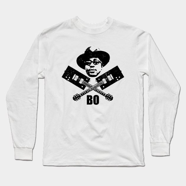 American rock & roll singer Long Sleeve T-Shirt by RODRIGO-GIMRICH